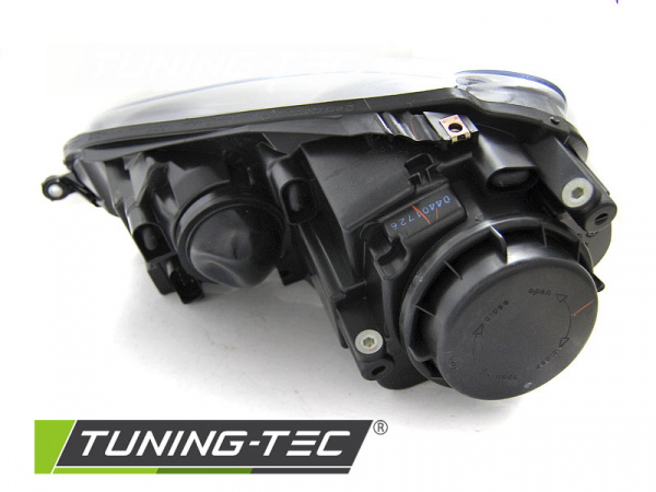 Upgrade Klarglas Design Scheinwerfer für VW Golf 5 03-09 schwarz